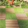 Cheap price artificial grass DIY tiles,easy installation turf